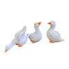 Garden Duck Statues Resin Animal Figurines Lifelike Goose Sculpture Yard Decorative for Outdoor Garden Decoration
