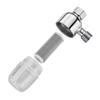 Shower Filter Water System 12 Inch Limescale Filter with Stainless Steel and Zinc Alloy for Clean Shower Water