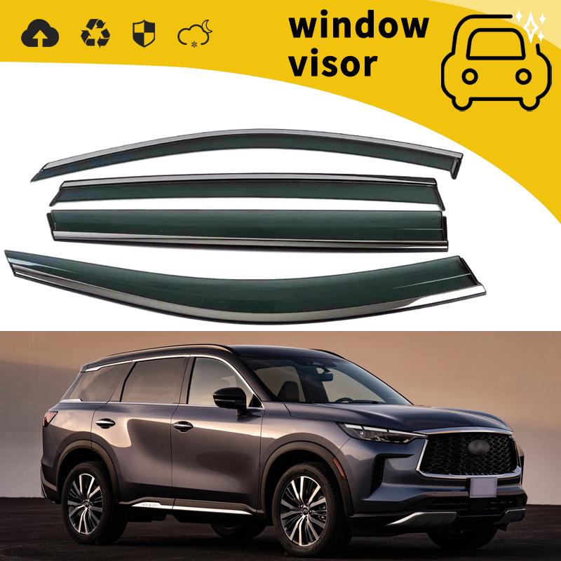 Infiniti QX50/QX60/QX80 (2018-2022) Door Rain Guards & Window Visors
