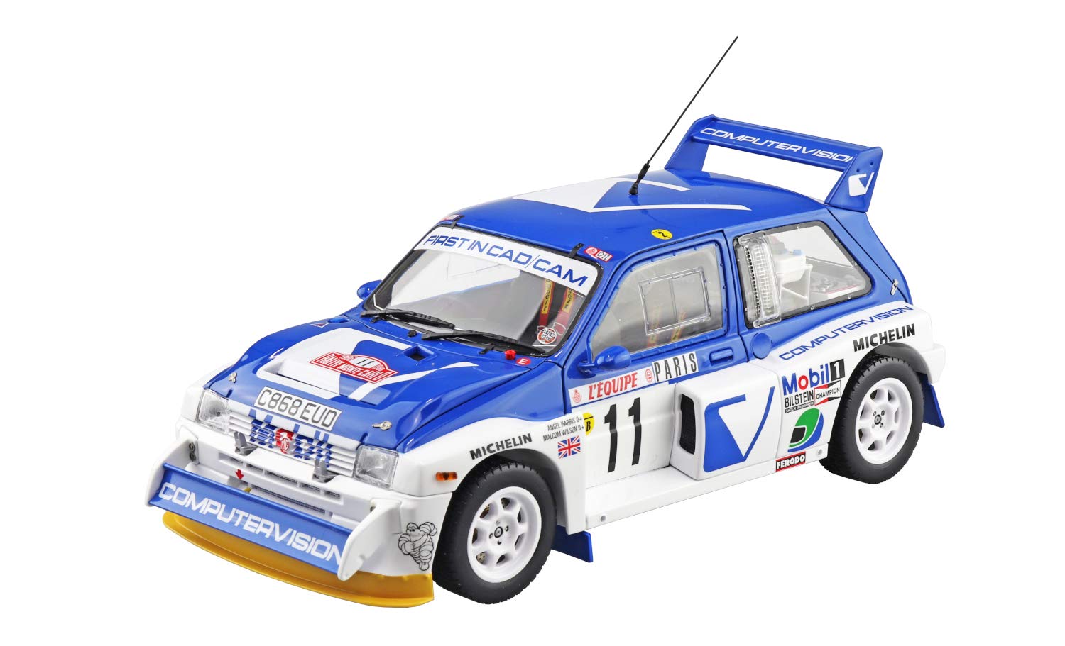 

Aoshima Bunka Kyozai Skynet Belkits Series 15 MG Metro 6R4 Monte Carlo Rally 1986 Plastic Model 1/24 No.