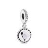 2022 New Diy Acessories Blue Dreamcatcher Heart Pendant Fit Original Charms Bracelet Jewelry 925 Sterling Silver Women
