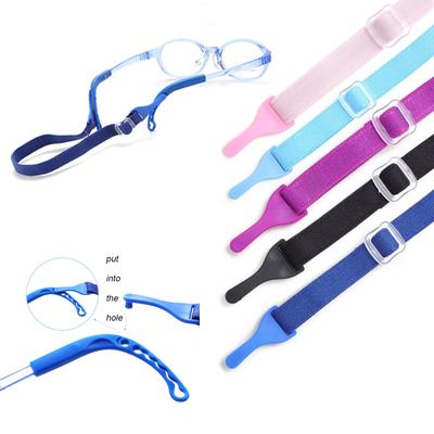 Winkel Verstelbaar Elastisch Kinder Nylon Zonnebril koord AntiSlip kind Brillenband Nekkoord