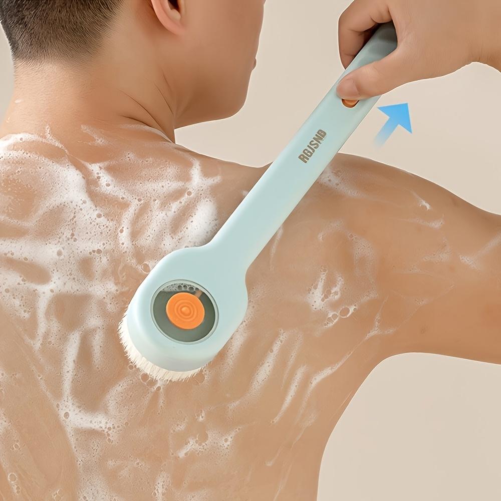 Shower Back Scrubber Brush Soft Brush For Men & Women Comfortable Antiskid Body Bath Brush Deep Cleanse Back Scrubber Shower