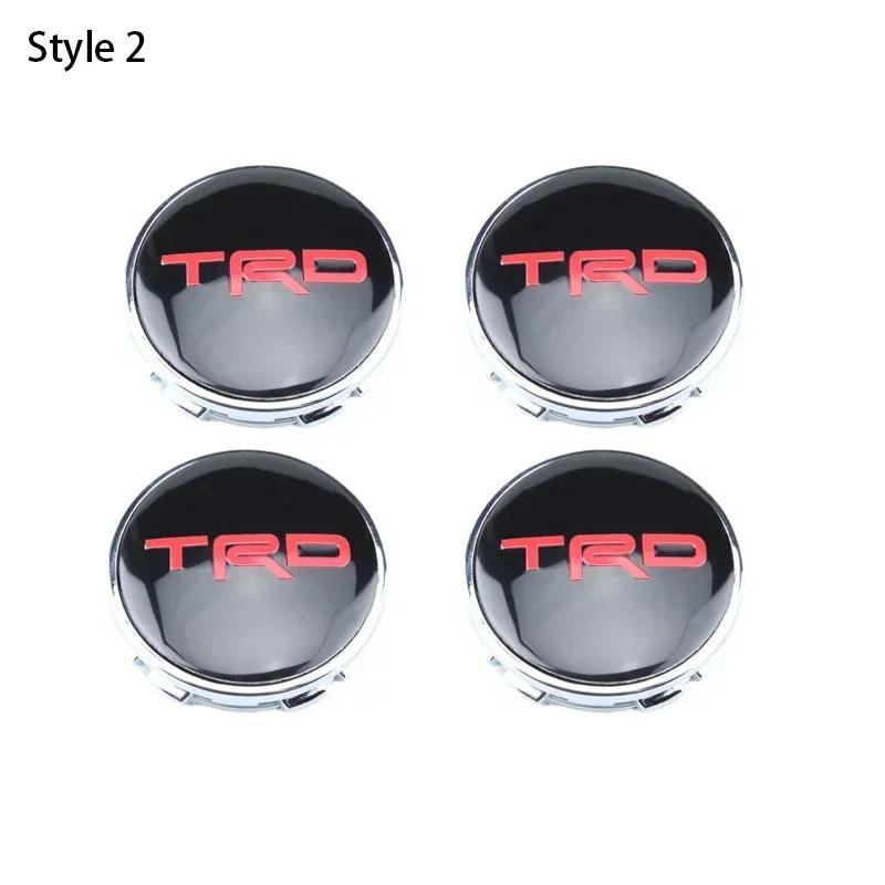 For Toyota JAI34pcs 60mm Car Tyre Wheel Center Hub Cap Badge For Toyota C-hr Prado Rav4 Yaris Hilux Prius Avensis Corolla Camry Accessories