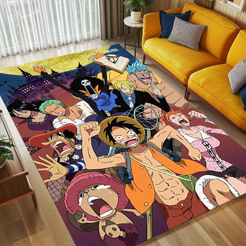 O-One Piece Area Rug Carpet For Bedroom Game Playroom Living Room Nonslip Sofa Office Home Decor Doormat Christmas Gift C352