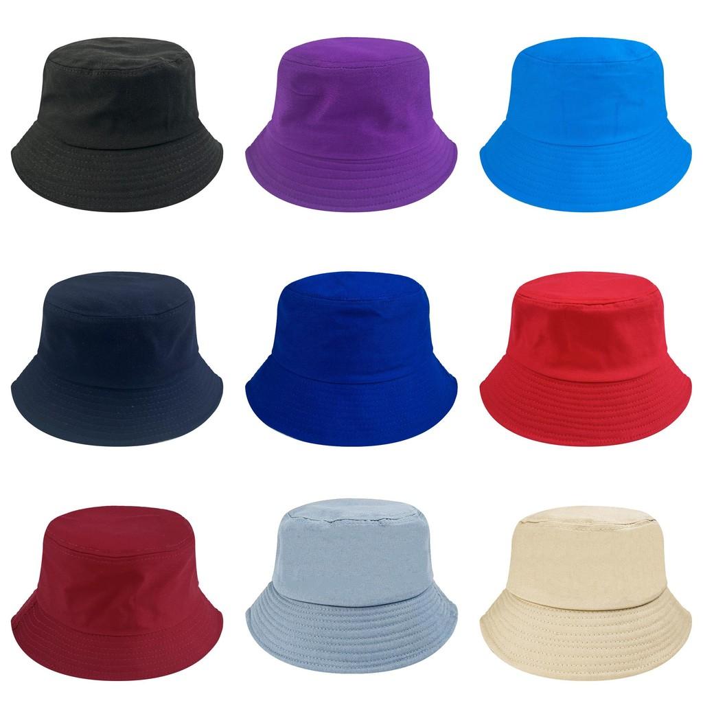 Color Hats Solid Mens Womens Outdoor Hiking Sports Sunshade Caps Breathable