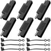 Xiatiaosann 6Pcs SAE-SAE Polarity Reversal Adapter Connector, SAE Quick Connect
