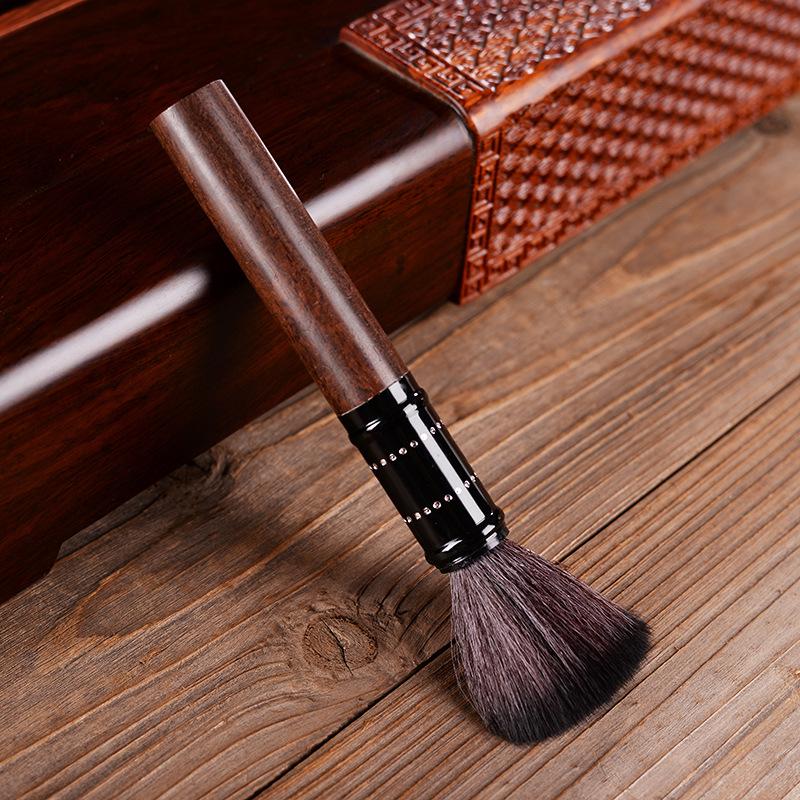 Kaffekvarn med trähandtag Mjuk borste - Fäller inte Rengörare för bänkskiva och Kaffepulverborste