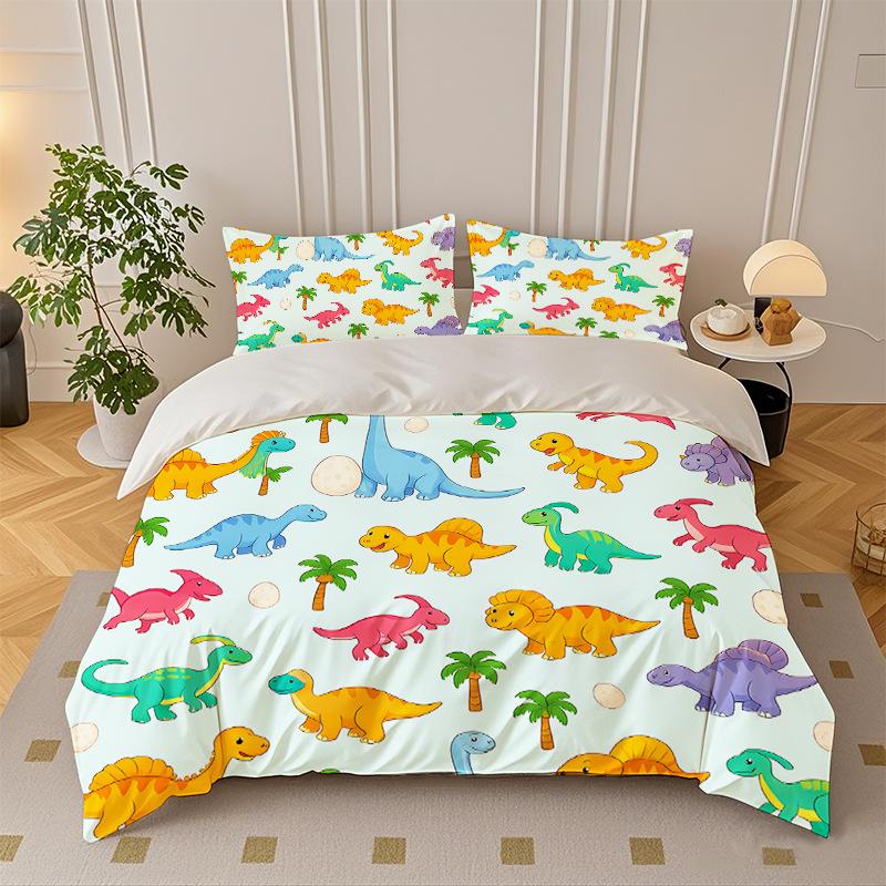Quilt Cover Three-Piece Quilt Cover Set Home Textile Bed Sheet Set