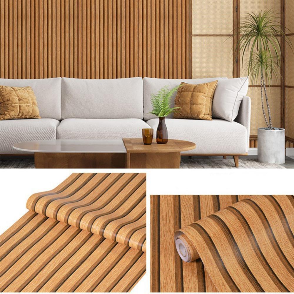 Waterproof Wall Stickers 45cm Width Moisture-proof Self-adhesive Wallpaper Thick Foam Peel and Stick Foam Wall Stickers