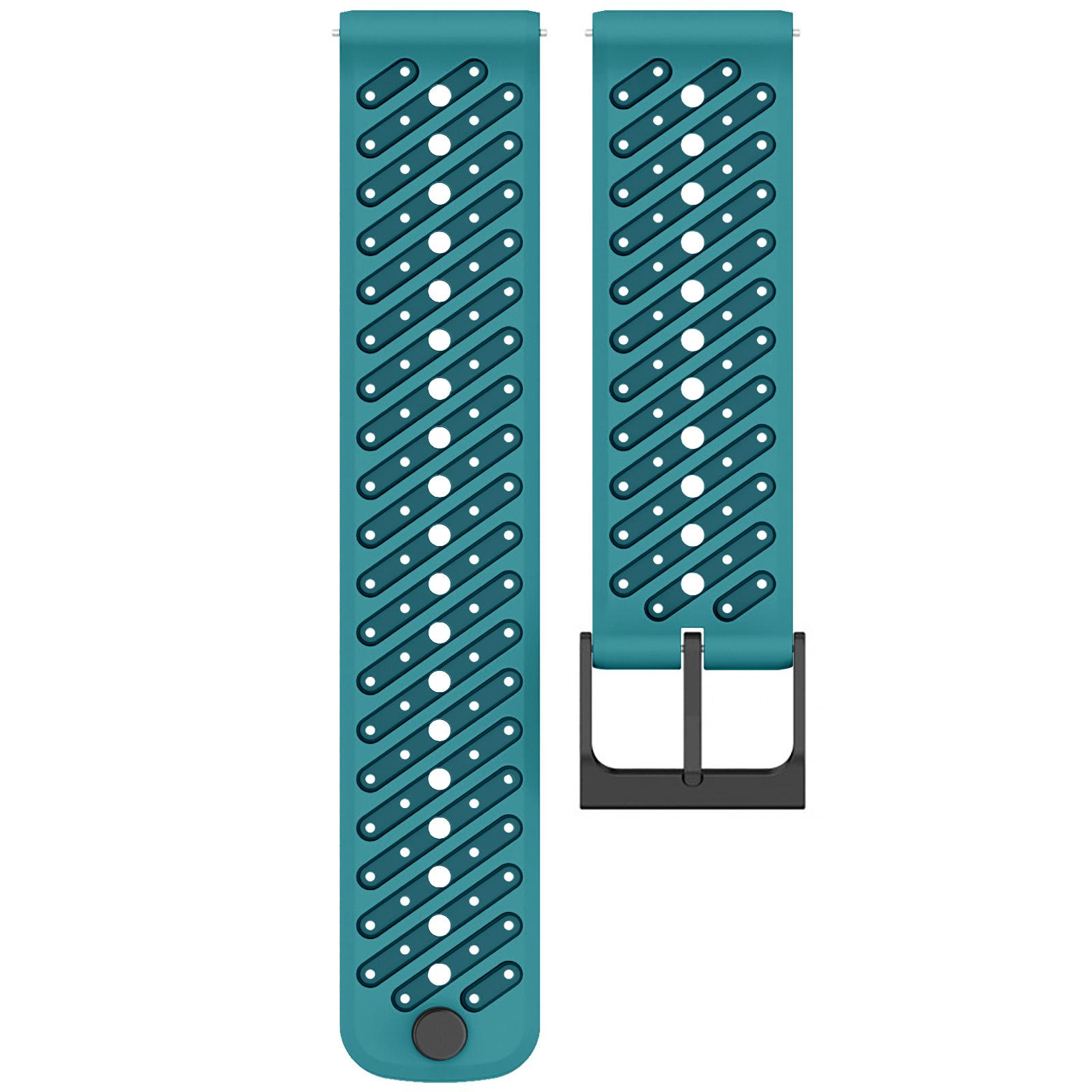 

22mm Silicone Strap For COROS APEX 4 42mm Smart Watch Band For COROS PACE 4 3 Wristband Bracelet Accessories 22mm озеро синий