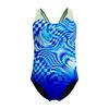 Girls Mosaic Splashback One Piece Swimsuit