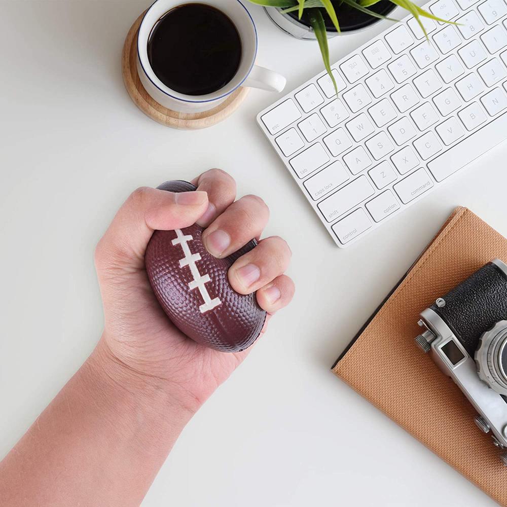 Relief Toy Balls Party Squeeze Foam Rugby Squeeze Ball Stress Balls Squeeze Balls Mini Football