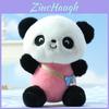 Charming Plush Panda Doll Keychain Cute Animal Pendant For Bags And Accessories