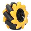 Mecanum Wheels DIY Toy, 48mm Mecanum Wheels Omnidirectional Parts for Smart Robot Car (Pair of 2)