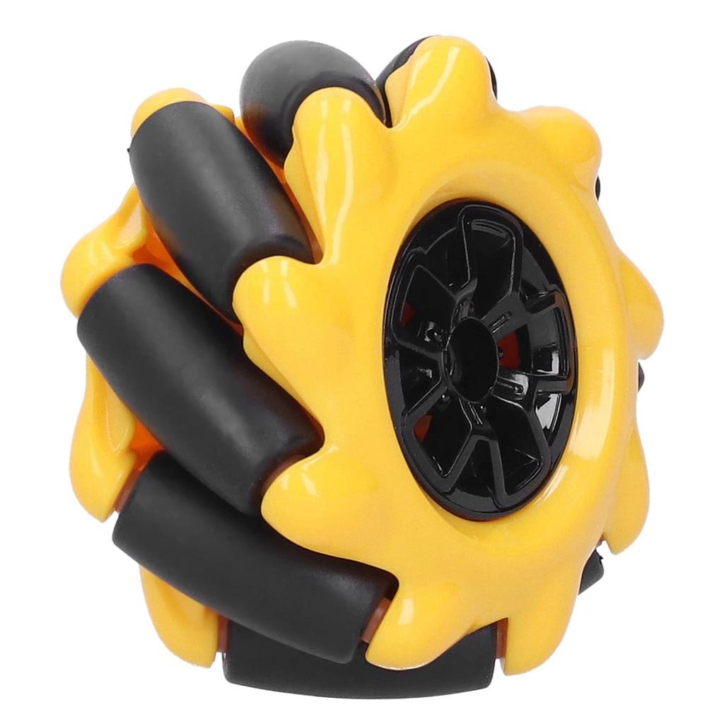 Mecanum Wheels DIY Toy, 48mm Mecanum Wheels Omnidirectional Parts for Smart Robot Car (Pair of 2)