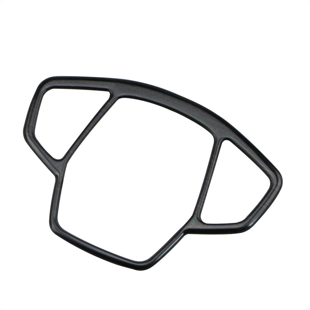 Stainless Steel Car Electrical Park Brake Cover Frame Sticker Decorations Car Auto Break Hold Trim for JEEP Compass AT 2017 2018