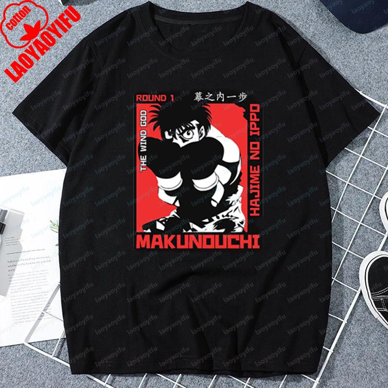Anime Hajime No Ippo Unisex Tshirt Unisexga Kamagowa Boxing Gym Graphics TShirts Harajuku Hip Hop Unisex TShirts Unisex Summer Tops