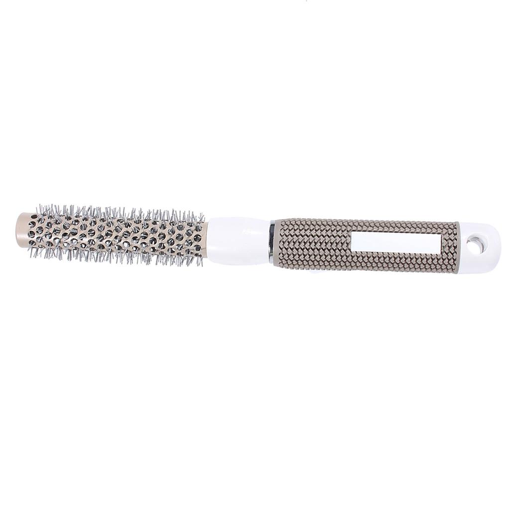 Professional Hair Dressing Brushes High Temperature Resistant Ceramic Iron Round Comb (19mm)