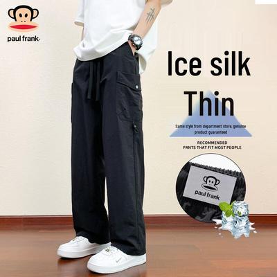 Men's Summer Loose Straight-Leg Cargo Pants