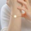 Lucktune Philippine Sun Charm Bracelet Women's Stainless Steel Sunburst Bracelet Flag of the Philippines Jewelry Party Gifts New