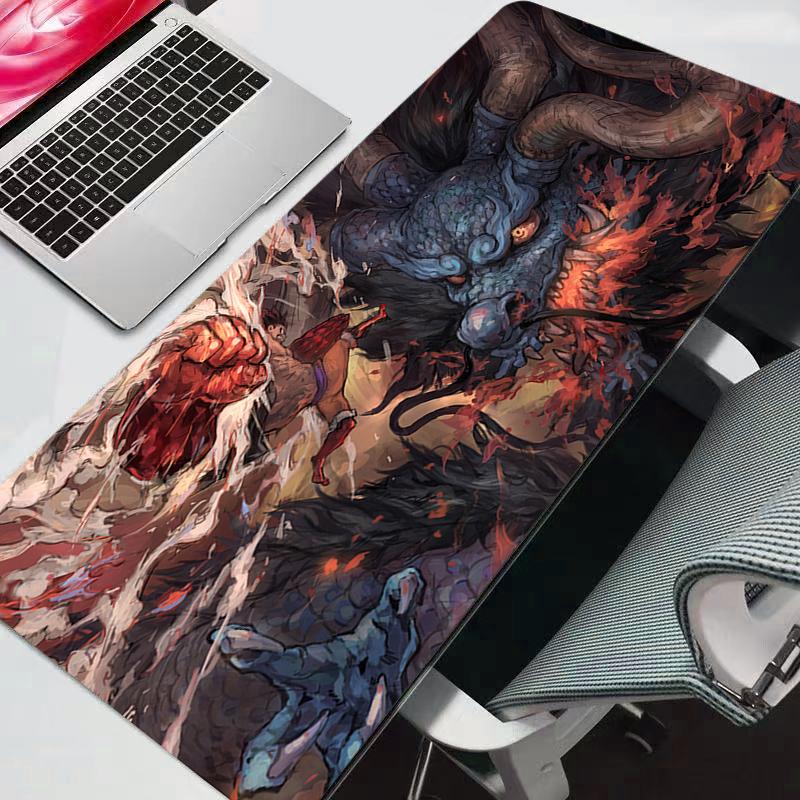 One Piece Mouse Pad Professional Esports Gamers Speed Pc Gaming Rubber Keyboard Notbook Desk Mat Mousepad Durable