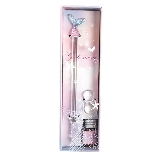 

1 комплект ручки для подписи, прекрасный четкий почерк, красивый набор ручек с кристаллами для украшения