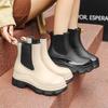 Gacimy Women's Rain Shoes  Outdoor New Thick Bottom Rain Boots Anti-slip Waterproof Garden Shoes Lady Fashion Rubber Boots