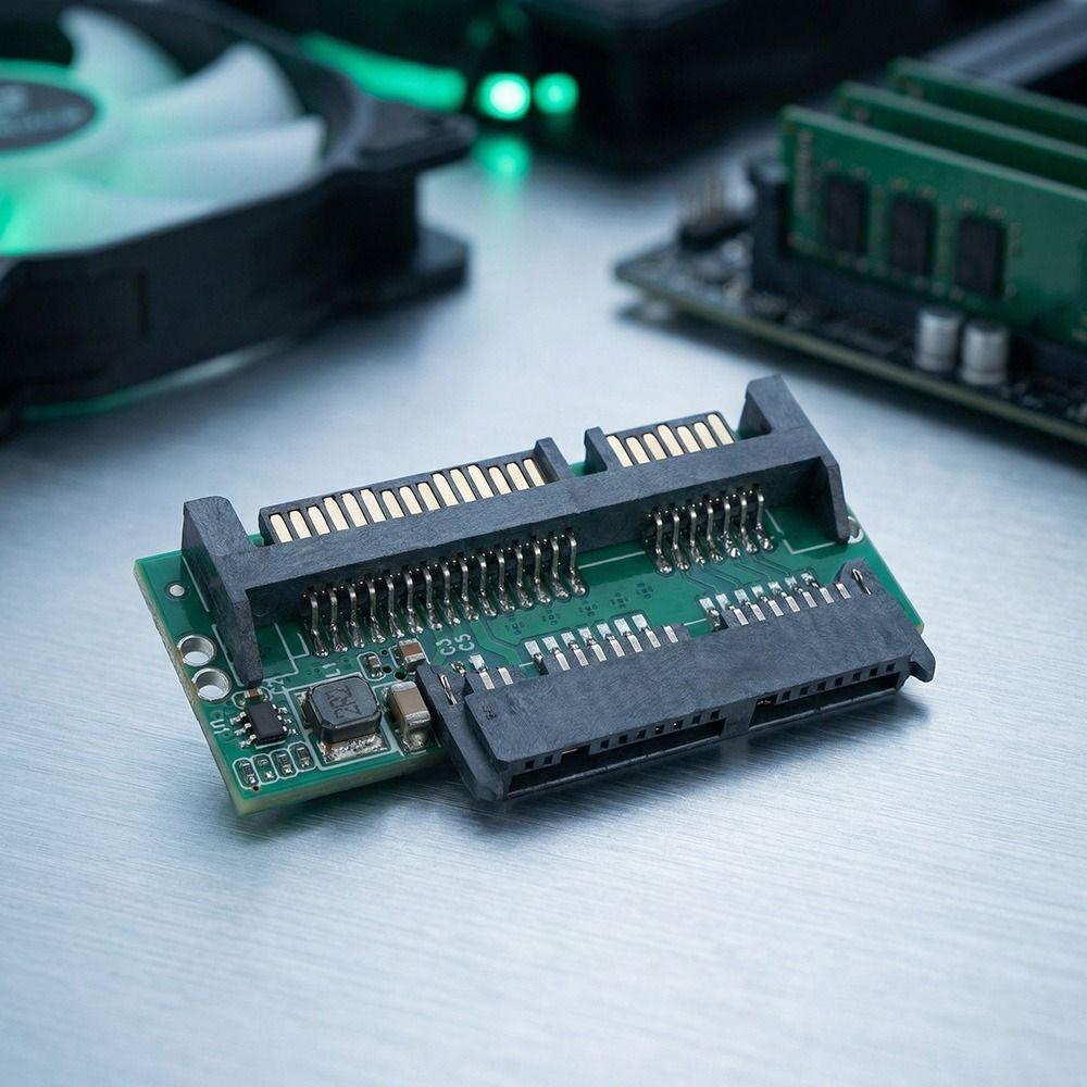 Protable 1.8in Micro SATAs To SATAs 2.5in Adapter  Internal Drive Extension