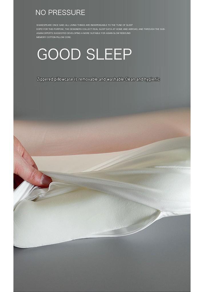 Traction Neck Protection Memory Foam Cervical Pillow for Spine Alignment and Sleep Aid