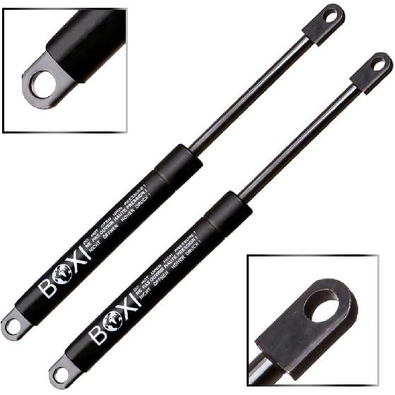 

BOXI 2pcs Universal Lift Supports Struts Dampers Extended Length 10 Inches Compressed Length 6.75 Inches Froce 51 LBS for Tool Box Lid Boat Storage