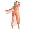 2025 European & American Fashion Striped Swimsuit Set: Three-Piece with Cover-Up & Sun Protection