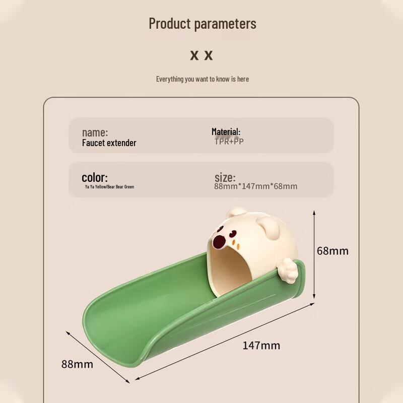 Kids Faucet Extender & Splash Guard