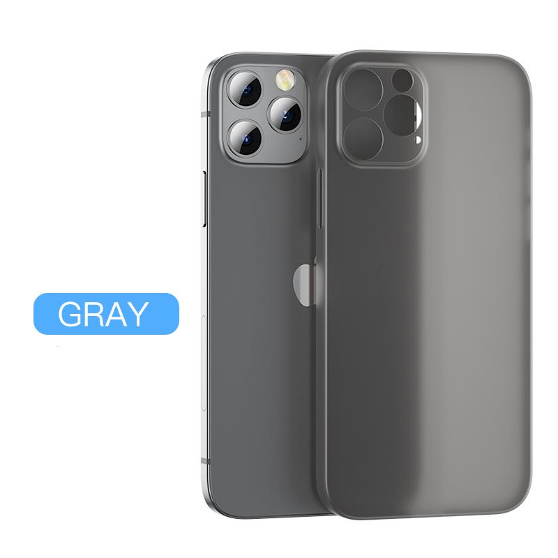 Translucent Ultra Thin PC Matte Case For iPhone 11 12 13 14 15 16 Pro Max 15 Plus Frosted Phone Cover Fundas