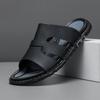 Fashion CYYTL Summer Mens Slippers Casual Shoes Beach Sandals Outdoor Slides Leather Walking Comfort Luxury Designer Lightweight Fashion