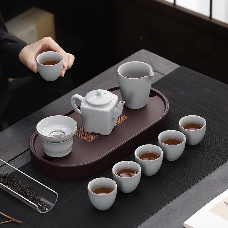 Meijin Ceramic Ge Kiln Kung Fu Tea Set
