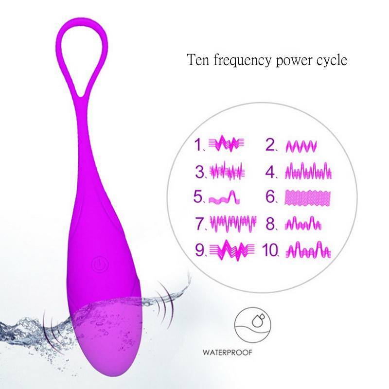 Wireless Remote Control Vagina Balls Silicone Bullet Egg Vibrators USB Rechargeable Massage Ball Adult Sex Toys