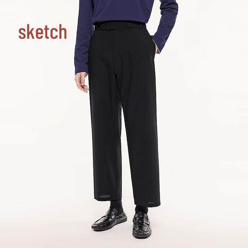 CROQUIS Men s 2026 Spring Collection Casual Straight-Leg Trousers S