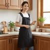 Stain-resistant Waterproof Apron Small Fresh Catering Work Uniform Kitchen Apron Restaurant