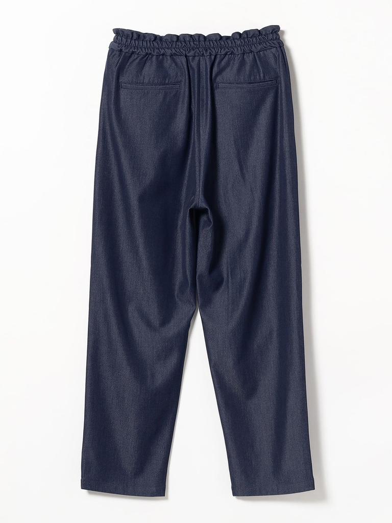 B:MING by BEAMS Easy Tuck Pants, Women's, Navy, Size M