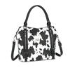 Milk Print Retro Large Capacity Multi Folding Soft Wearable Crossbody Bag (Spacious Foldable Shoulder Bag for Commuting)