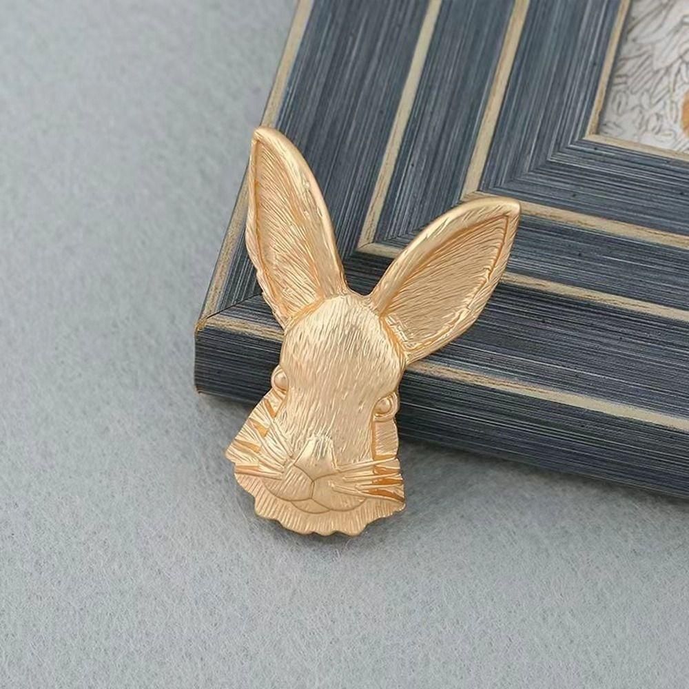 Pins New Year Brooches Chinese Style Brooches Rabbit Brooches Metal Brooches Badges Pin Korean Pin