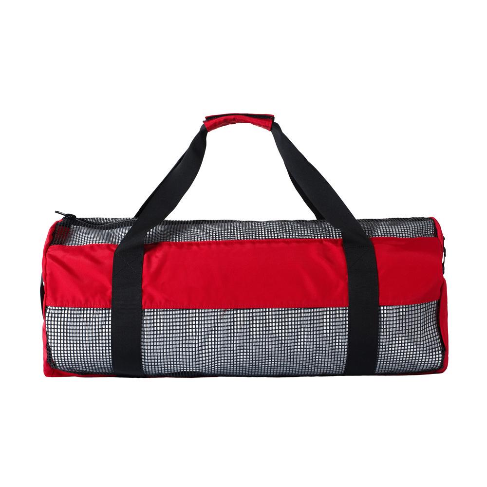 Foldable Diving Gear Duffel: Mesh Equipment Handbag