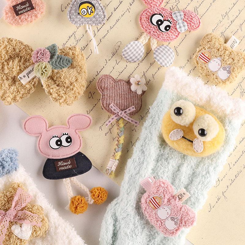 Hair Accessories Accessories Socks Shoes And Hats Decorative Accessories Bear Bow Hairpin Accessories Brooch Handmade Diy Clothing Accessories