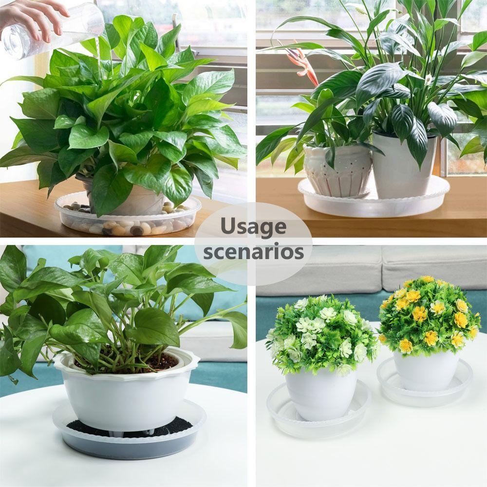 Plastic Flower Pot Sturdy Drip Trays High Quality Flower Tray  Indoor And Out Door Plant