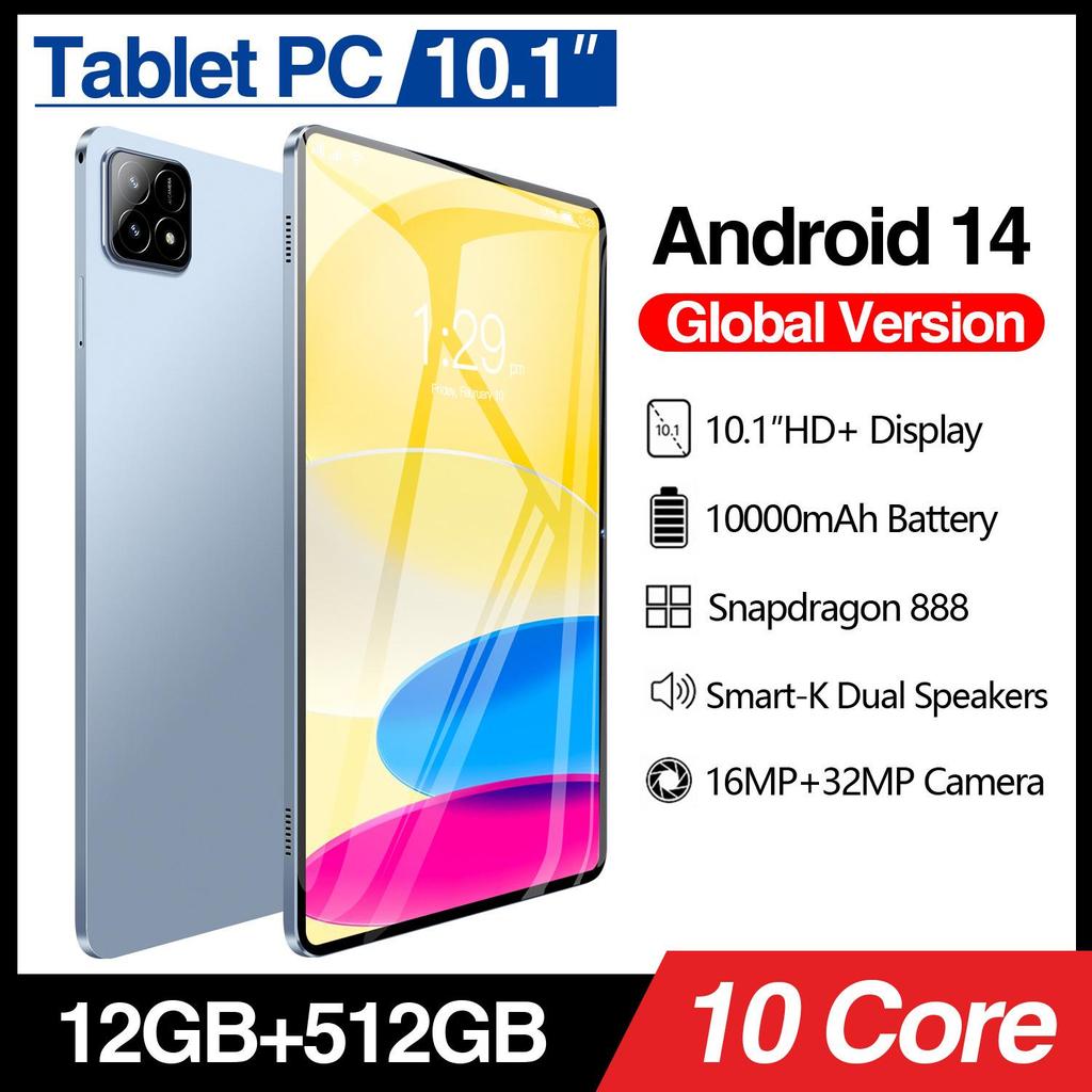 Pad6S Pro 12+512GB Smart Tablet with Shipping Options