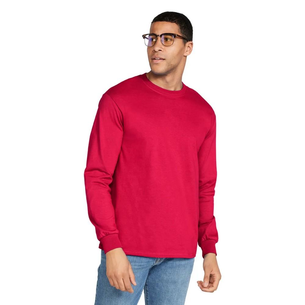 Gildan Unisex Adult Ultra Cotton Long-Sleeved T-Shirt