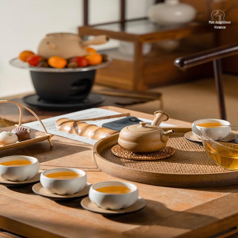Edenus Steaming Upwards Chinese Ceramic Tea Set