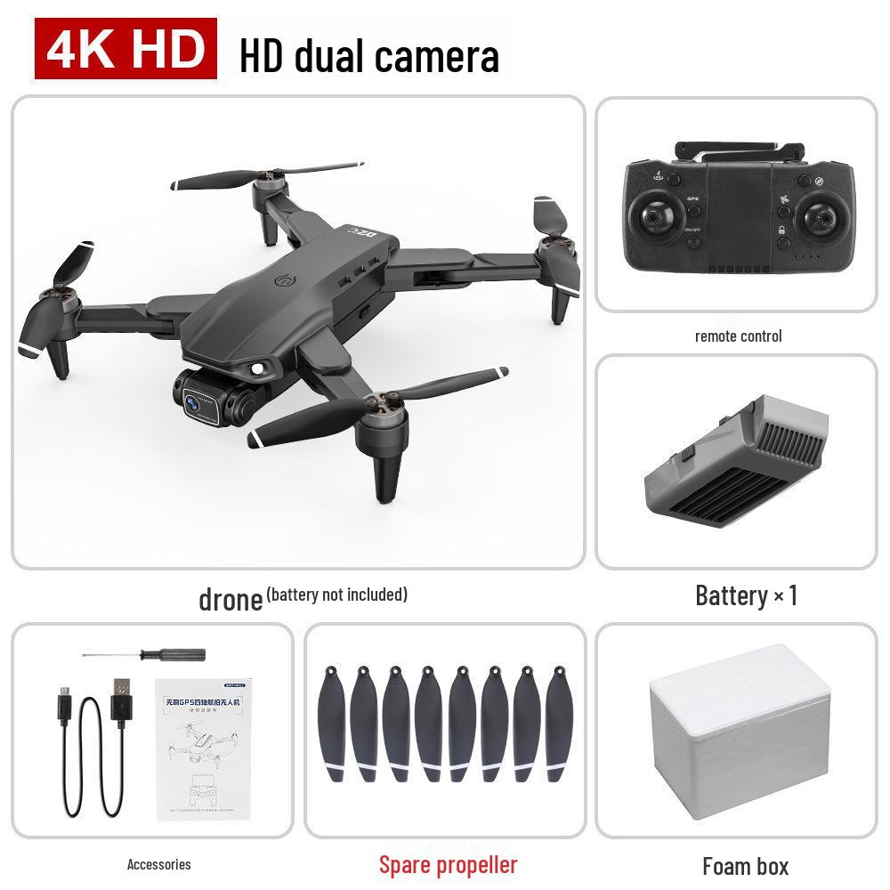 L900PRO 4K Brushless GPS Drone: High-Definition Aerial Photography, Four-Axis Foldable RC Aircraft