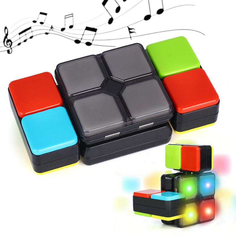 Colorful Musical Magic Cube Interactive Game Machine For Family Fun And Stress Relief